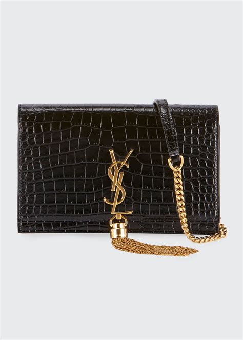 ysl kate monogram tassel chain wallet